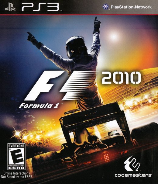 F1 2010 box art