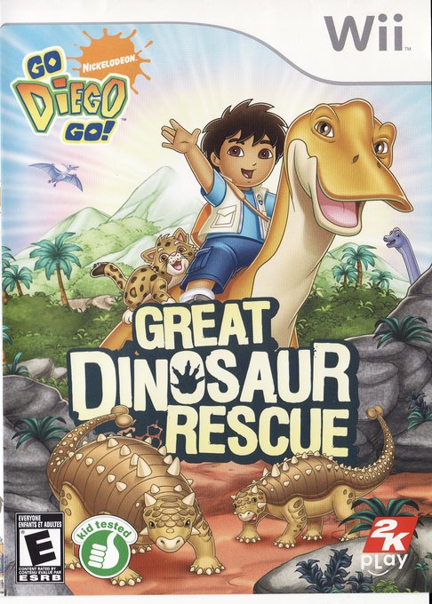 Nickelodeon Go Diego Go! Great Dinosaur Rescue box art