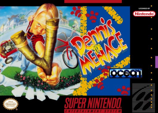 Dennis the Menace box art