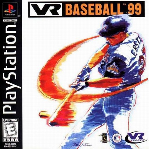 VR Baseball 99 box art