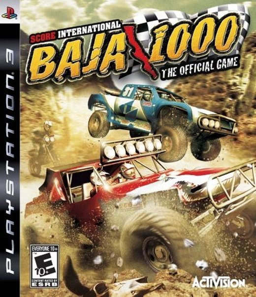 SCORE International Baja 1000: The Official Game box art