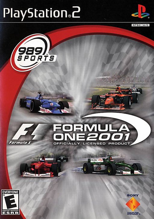 Formula One 2001 box art