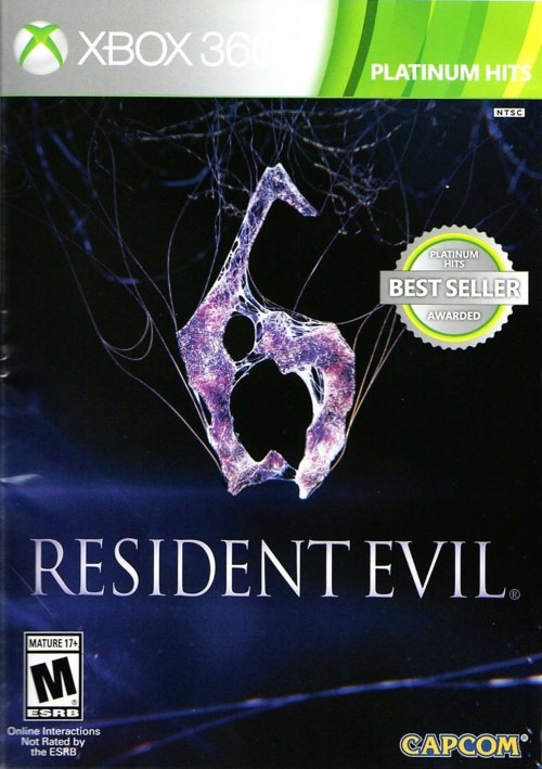 Resident Evil 6 box art