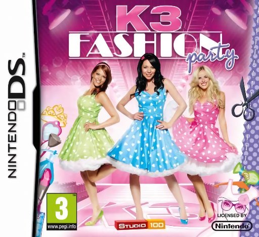 K3 Fashion Party box art