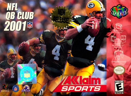 NFL QB Club 2001 box art