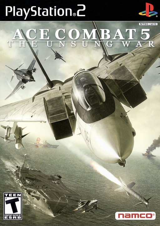 Ace Combat 5: The Unsung War box art