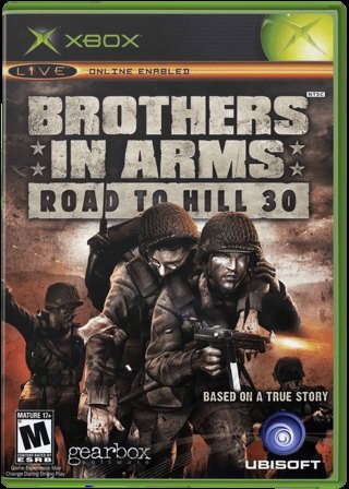 Brothers in Arms: Road to Hill 30 box art