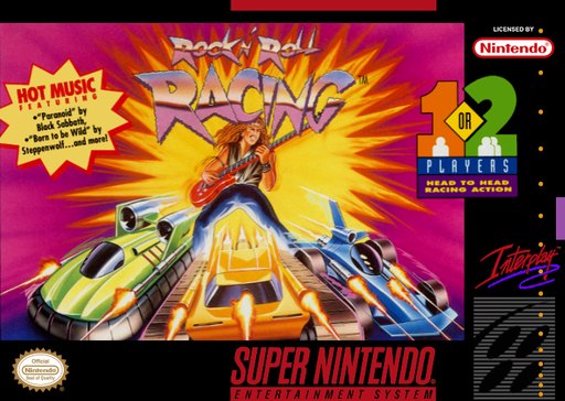 Rock N' Roll Racing box art