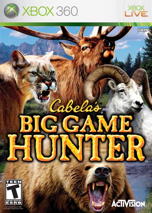 Cabela's Big Game Hunter box art
