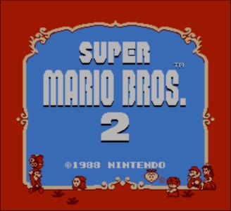 Super Mario Bros. 2 box art