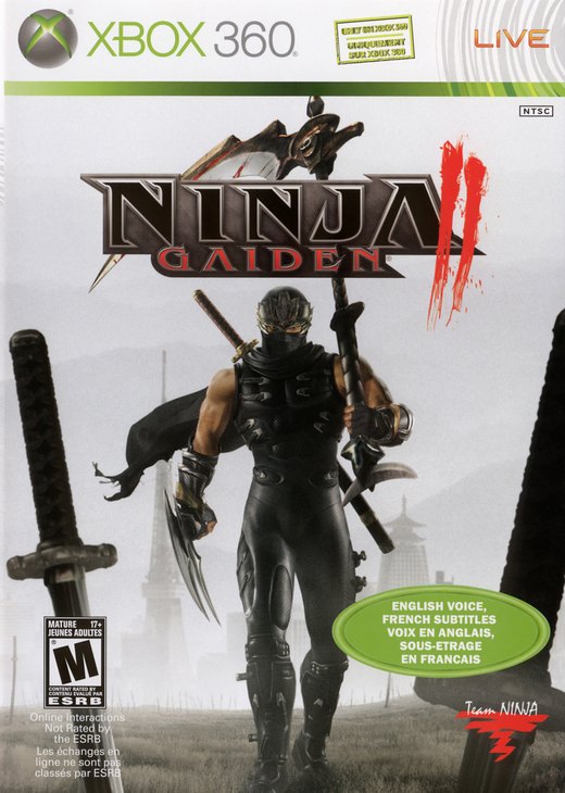 Ninja Gaiden II box art