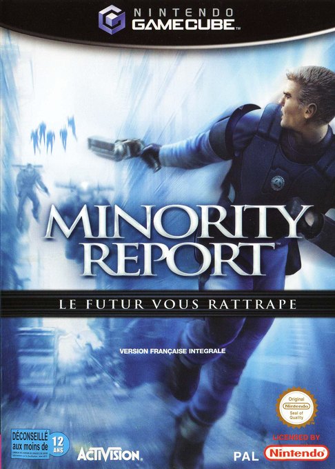 Minority Report: Le Futur vous Rattrape box art