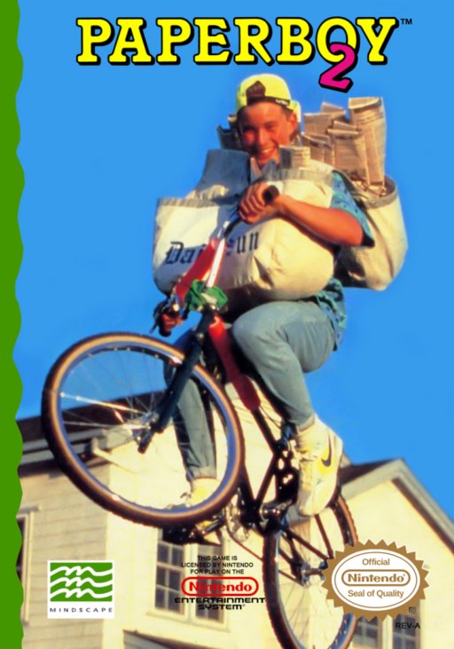 Paperboy 2 box art