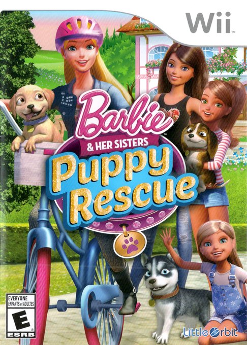 Barbie _ Her Sisters: Puppy Rescue box art