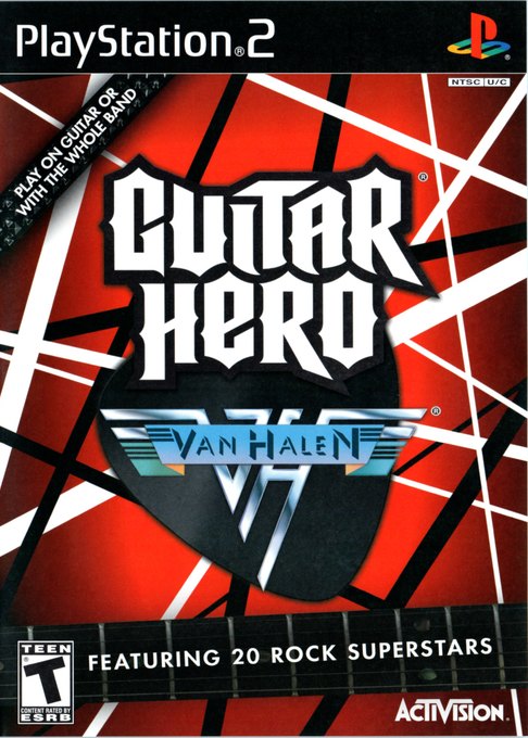 Guitar Hero: Van Halen box art