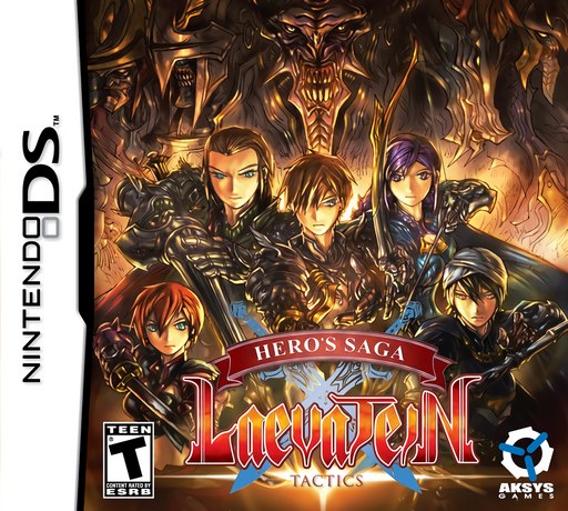 Hero's Saga: Laevatein Tactics box art