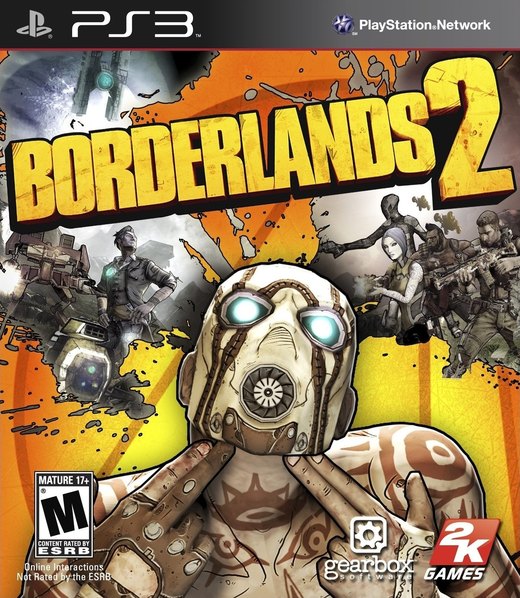 Borderlands 2 box art