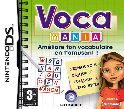 Voca Mania: Ameliore Ton Vocabulaire en T'Amusant! box art