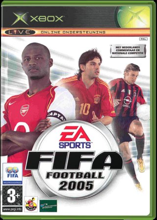 FIFA Soccer 2005 box art