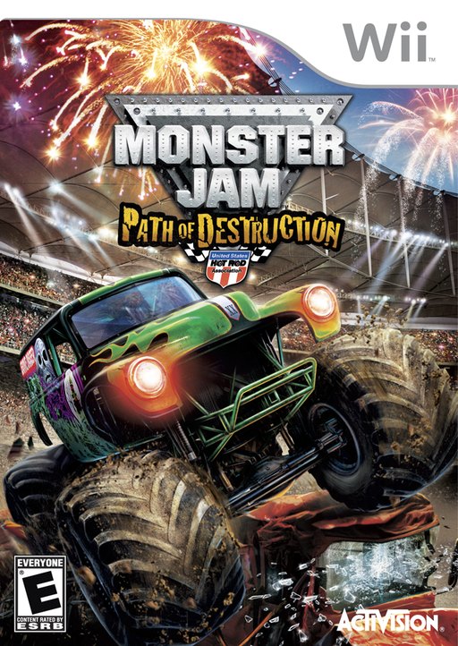 Monster Jam_ Path of Destruction box art