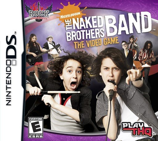 The Naked Brothers Band: The Video Game box art