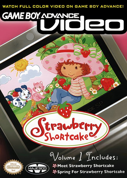 Game Boy Advance Video: Strawberry Shortcake: Volume 1 box art