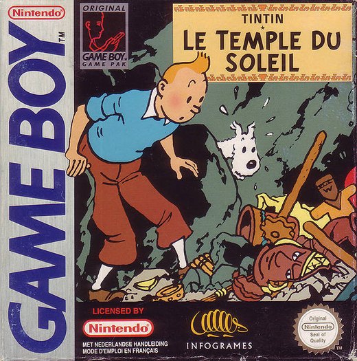 Tintin: Prisoners of the Sun box art
