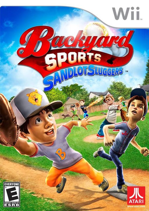 Backyard Sports_ Sandlot Sluggers box art