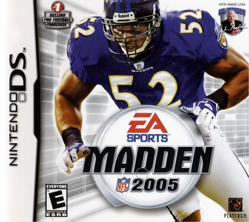 Madden NFL 2005 box art