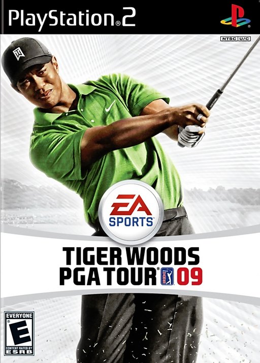 Tiger Woods PGA Tour 09 box art
