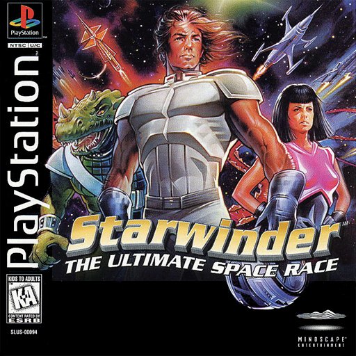 Starwinder: The Ultimate Space Race box art
