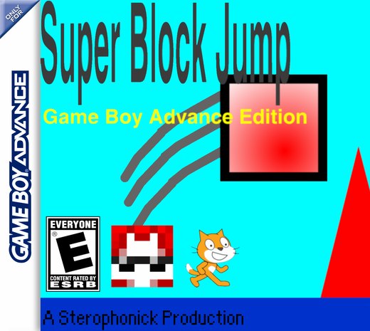 Super Block Jump: Game Boy Advance Edition box art