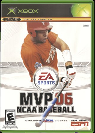 MVP 06: NCAA Baseball box art