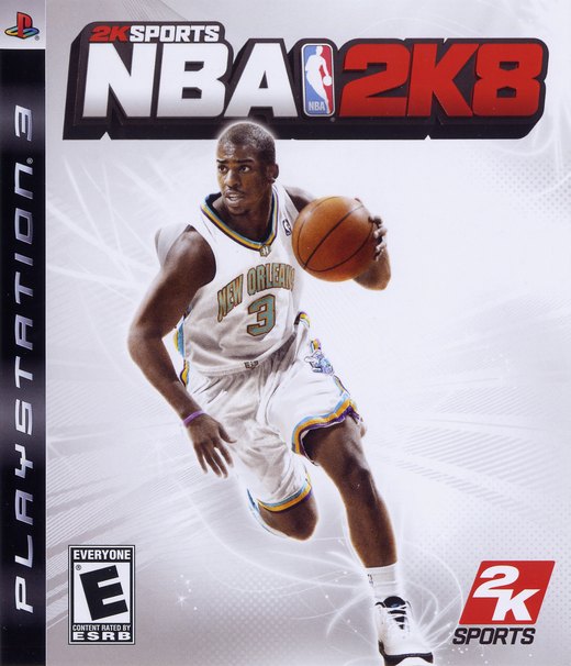 NBA 2K8 box art