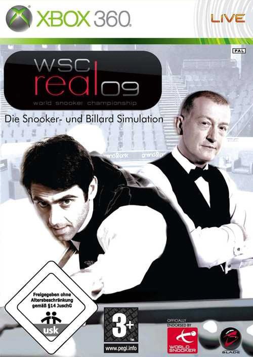 WSC Real 09: World Snooker Championship box art