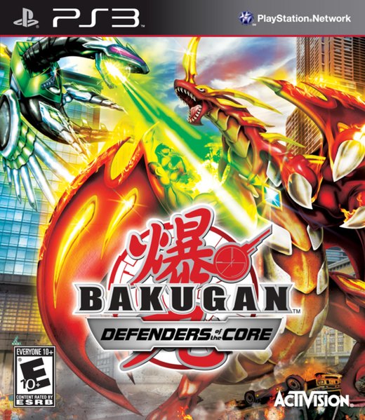 Bakugan: Defenders of the Core box art