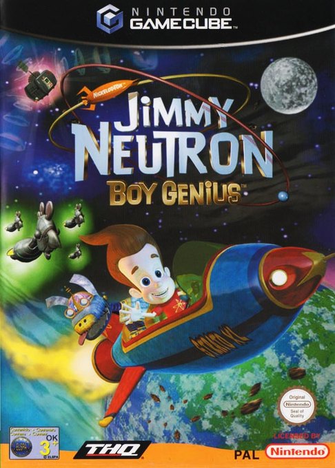Nickelodeon Jimmy Neutron: Der mutige Erfinder box art