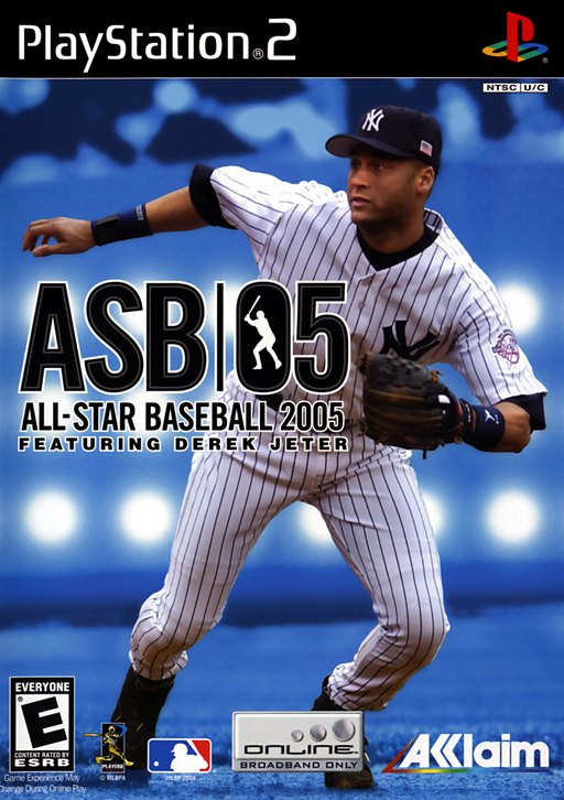 All-Star Baseball 2005 featuring Derek Jeter box art