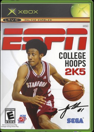 ESPN College Hoops 2K5 box art
