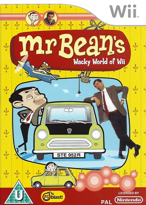 Mr Bean's Wacky World box art