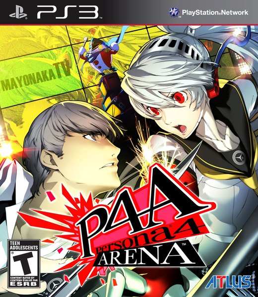 Persona 4 Arena box art