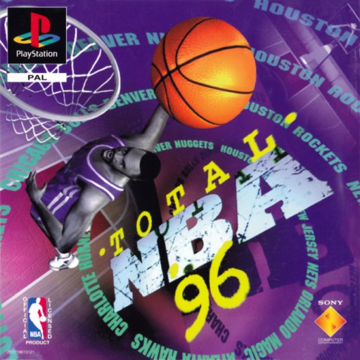 Total NBA '96 box art