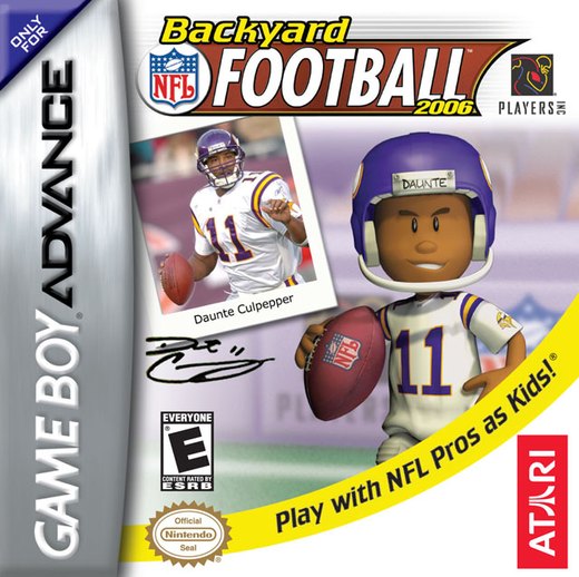 Backyard Football 2006 box art