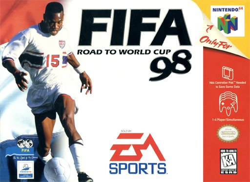 FIFA: Road to World Cup 98 box art