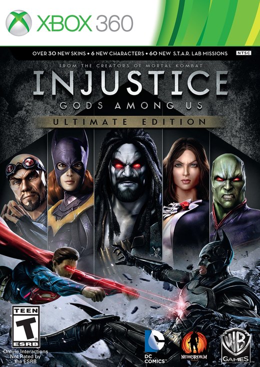 Injustice: Gods Among Us: Ultimate Edition box art