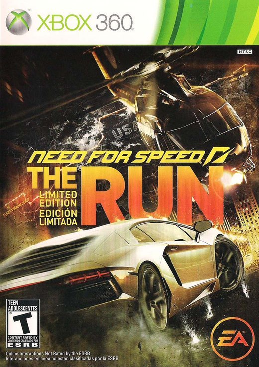 Need for Speed: The Run box art