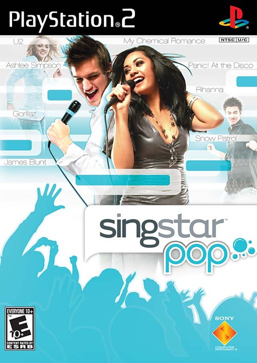 SingStar Pop box art