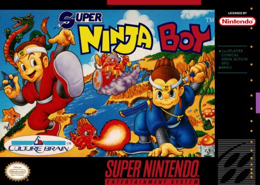 Super Ninja Boy box art
