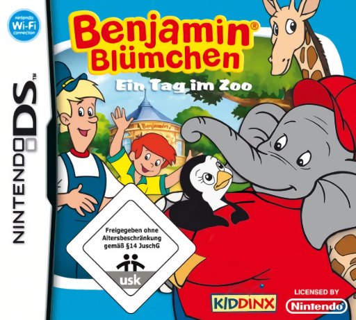 Benjamin Bluemchen: Ein Tag im Zoo box art