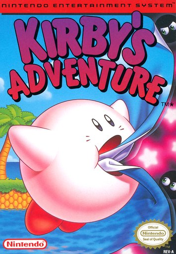 Kirby's Adventure box art